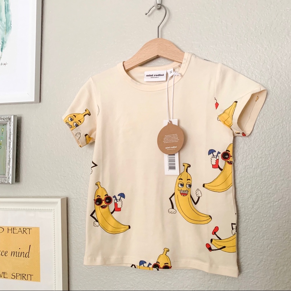 Mini Rodini Banana Shirt